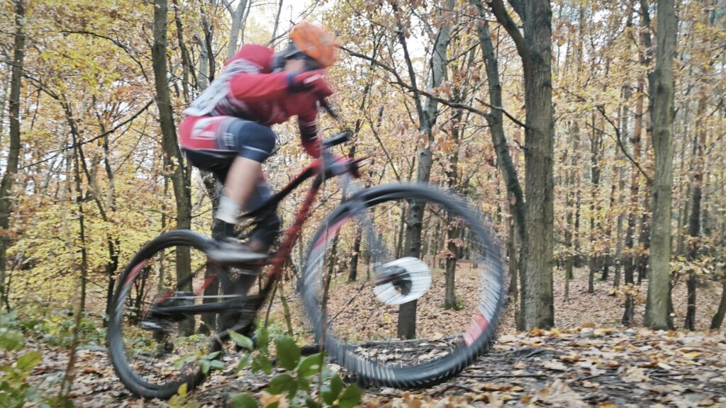 cross country test při srovnávacích testech mládeže MTBO